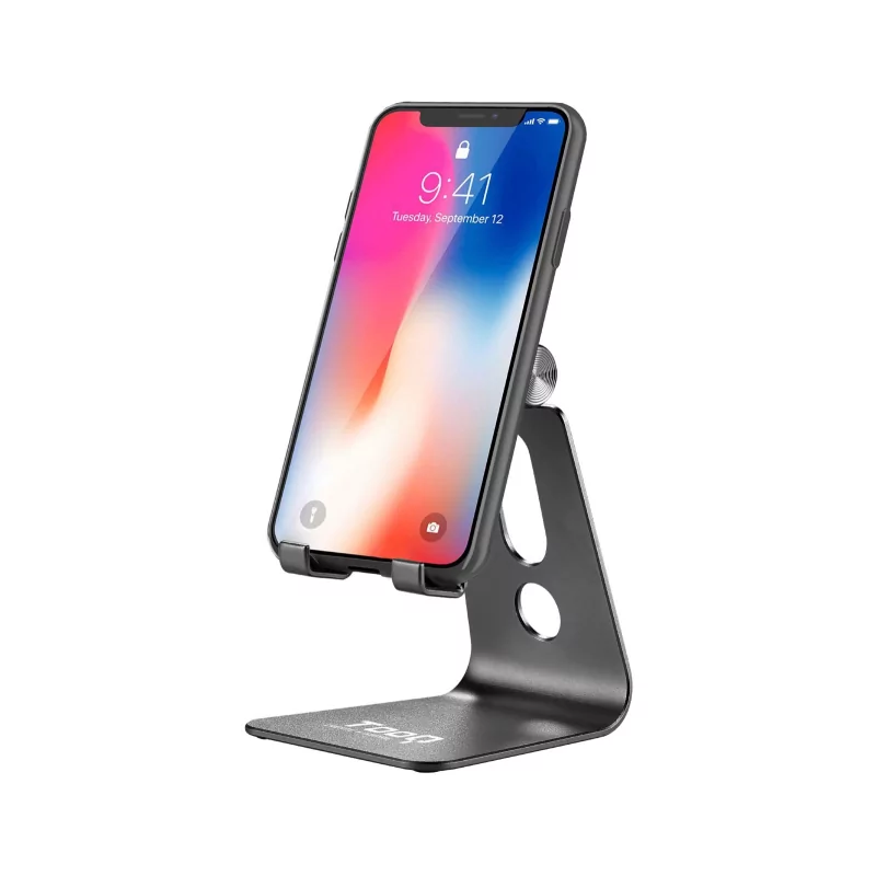 Kontrolsat - TooQ Desktop Stand - For Smartphone - Gray - PH0001-G