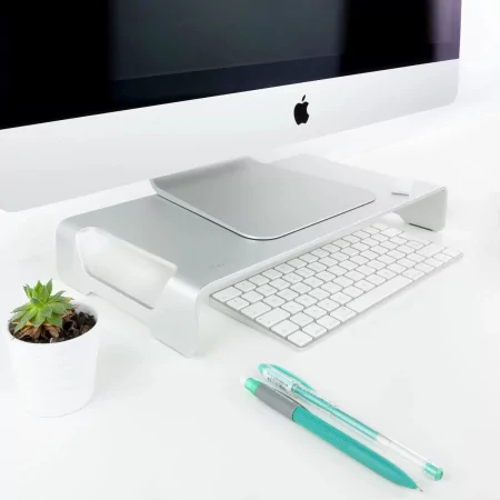 Kontrolsat - Lifting Stand - For Monitor / Laptop - White - TQMR0004