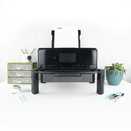 Kontrolsat - Suporte Elevador Ajustável TooQ - C/ Gaveta - MMPSSD01 Kontrolsat - Suporte Elevador Ajustável TooQ - C/ Gaveta - MMPSSD01