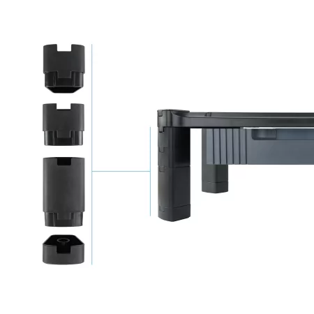 Kontrolsat - TooQ Adjustable Lift Support - With Drawer - MMPSSD01 Kontrolsat - TooQ Adjustable Lift Support - With Drawer - MMPSSD01