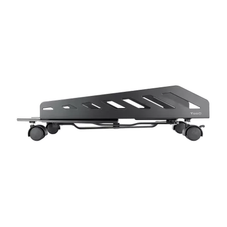 Kontrolsat - TooQ Floor Stand - For PC - W/ Wheels - Black - UMCS0024-B