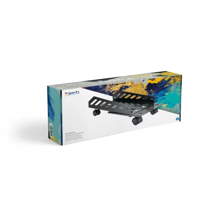 Kontrolsat - Suporte de Chão TooQ - Para PC - C/ Rodas - Preto - UMCS0024-B