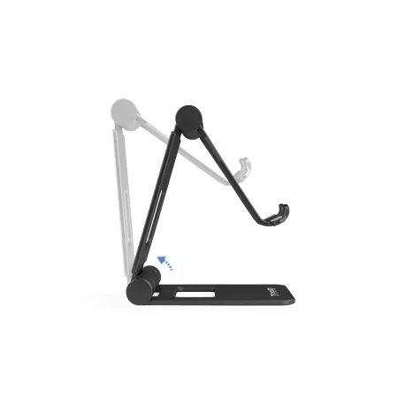 Kontrolsat - TooQ Adjustable Desk Stand - For Cell Phone / Tablet - 10" - Black - PH-KEOPS-NOCHE