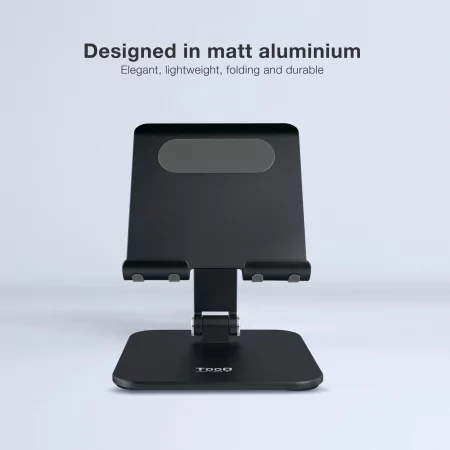 Kontrolsat - Suporte de Mesa Ajustável TooQ - 13" - Preto - PH-HERMES-NOCHE