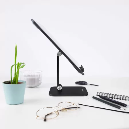 Kontrolsat - TooQ Adjustable Desk Stand - 13" - Black - PH-HERMES-NOCHE