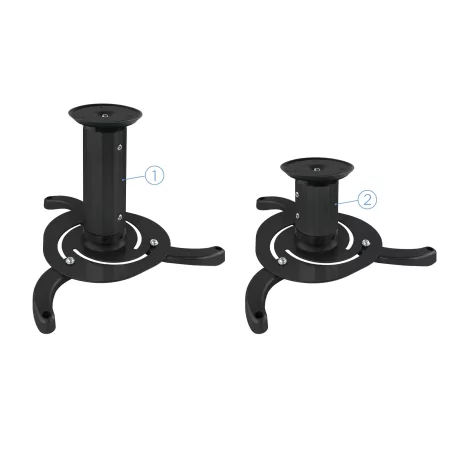 Kontrolsat - TooQ Ceiling Bracket - For Projectors - Black - PJ1010TN-B Kontrolsat - TooQ Ceiling Bracket - For Projectors - Black - PJ1010TN-B