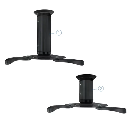 Kontrolsat - TooQ Ceiling Bracket - For Projectors - Black - PJ1010TN-B Kontrolsat - TooQ Ceiling Bracket - For Projectors - Black - PJ1010TN-B
