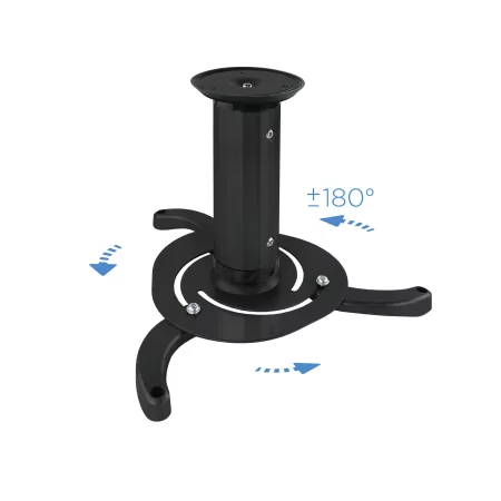 Kontrolsat - TooQ Ceiling Bracket - For Projectors - Black - PJ1010TN-B Kontrolsat - TooQ Ceiling Bracket - For Projectors - Black - PJ1010TN-B