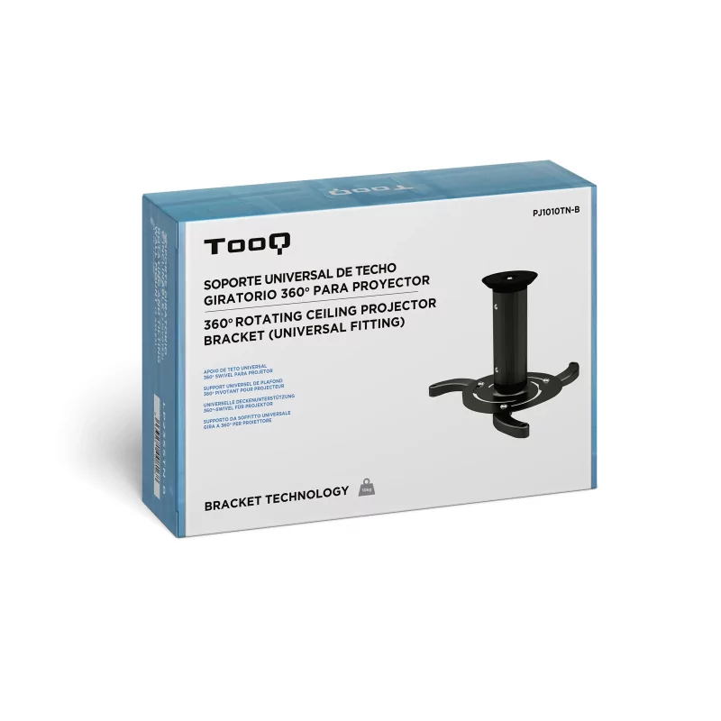 Kontrolsat - Suporte de Teto TooQ - P/ Projetores - Preto - PJ1010TN-B