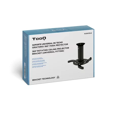 Kontrolsat - TooQ Ceiling Bracket - For Projectors - Black - PJ1010TN-B Kontrolsat - TooQ Ceiling Bracket - For Projectors - Black - PJ1010TN-B