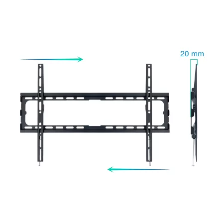 Kontrolsat - Suporte de Parede TooQ - P/ Ecrãs - 37" / 80" - Preto - LP1080F-B