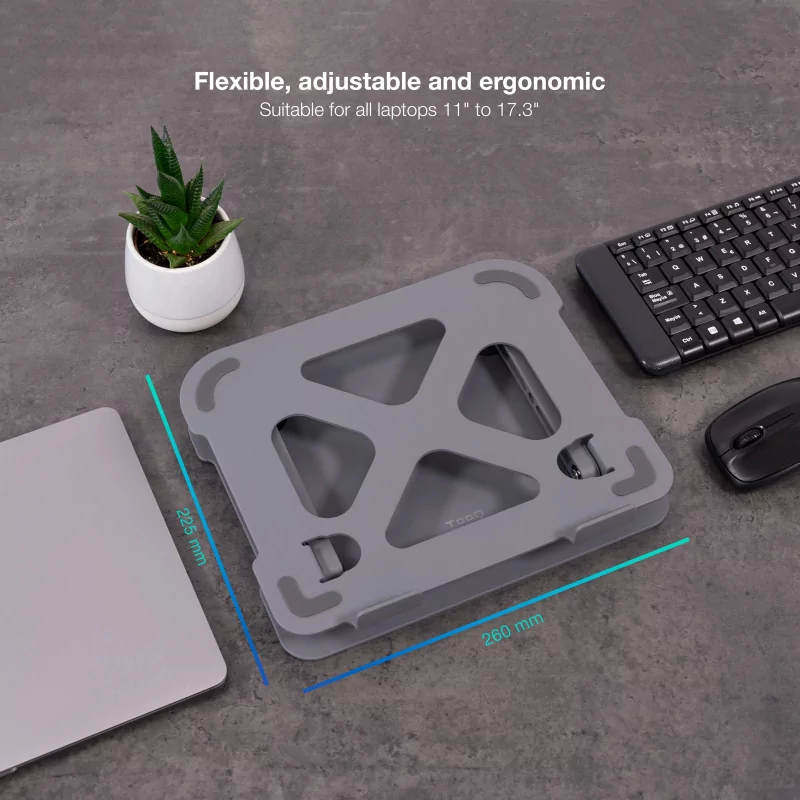 Kontrolsat - TooQ Lifting Stand - Gray - TQLRS0012-AL-G