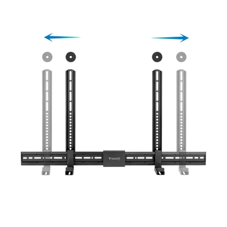Kontrolsat - TooQ Soundbar / TV Stand - Vesa 800x400 - Black - TQSBM-01