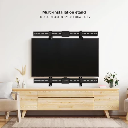 Kontrolsat - TooQ Soundbar / TV Stand - Vesa 800x400 - Black - TQSBM-01