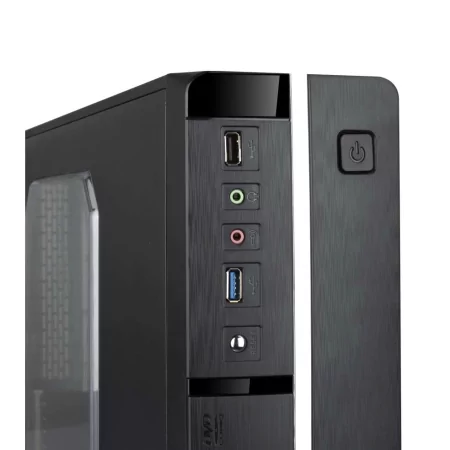Kontrolsat - TooQ Slim Case - Black - (MicroATX) - 500W - TQC-3005U3 Kontrolsat - TooQ Slim Case - Black - (MicroATX) - 500W - TQC-3005U3