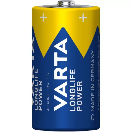 Kontrolsat - LR14 Varta Batteries - Alkaline - LongLife Power - 1.5v