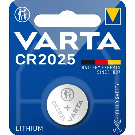 Kontrolsat - Micro Pilha CR2025 Varta - Lítio - 3v Kontrolsat - Micro Pilha CR2025 Varta - Lítio - 3v