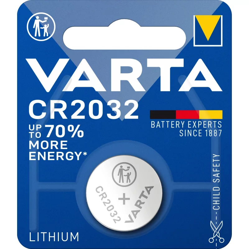 Kontrolsat - CR2032 Varta Micro Battery - Lithium - 3v