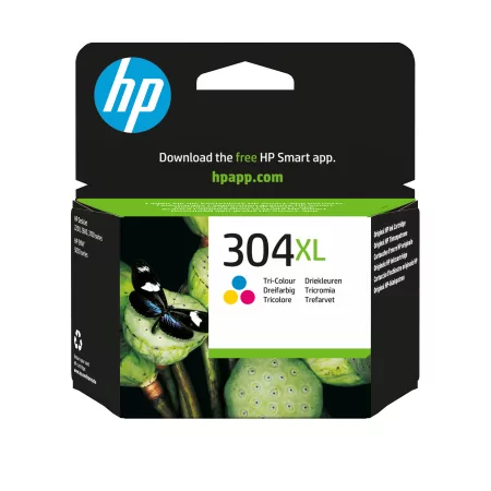 Kontrolsat - HP Ink Cartridge - 304 XL - Tricolor - 300 Pages - N9K07AE