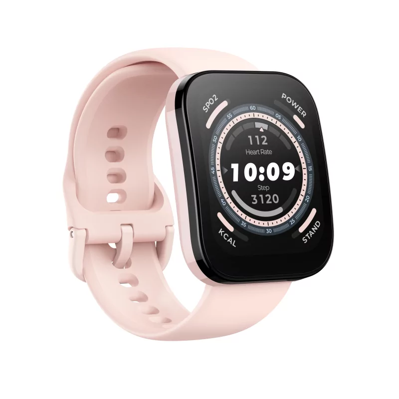 Kontrolsat - Amazfit Bip 5 Smartwatch - 1.91" - Pink - 300 mAh