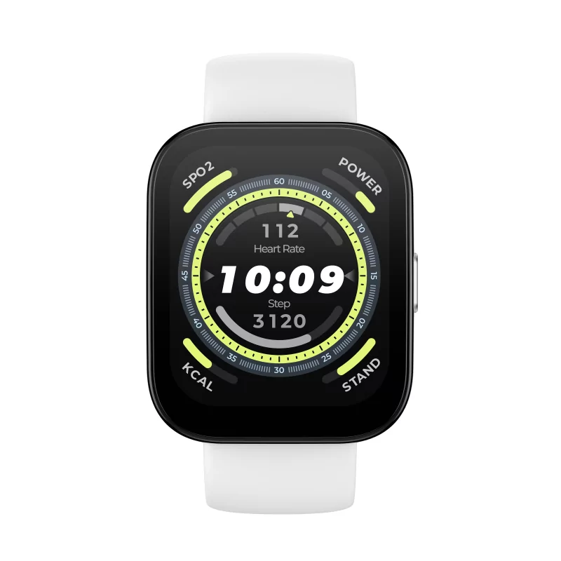 Kontrolsat - Amazfit Bip 5 Smartwatch - 1.91" - White - 300 mAh