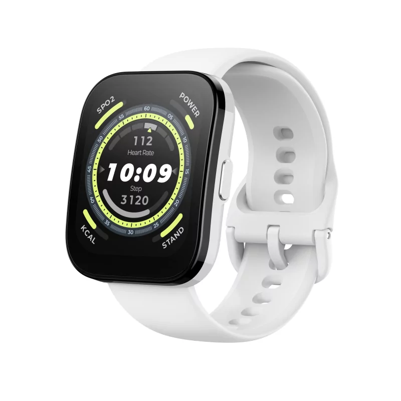 Kontrolsat - Amazfit Bip 5 Smartwatch - 1.91" - White - 300 mAh