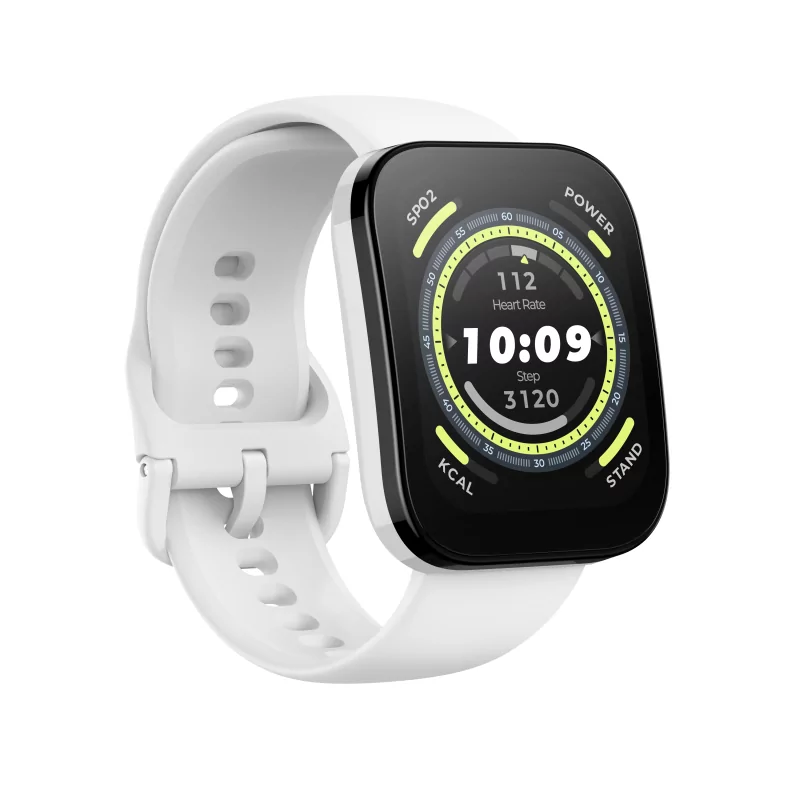 Kontrolsat - Amazfit Bip 5 Smartwatch - 1.91" - White - 300 mAh