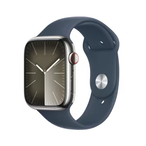 Kontrolsat - Apple Watch Series&nbsp;9 GPS + Cellular 45mm Silver Stainless S...