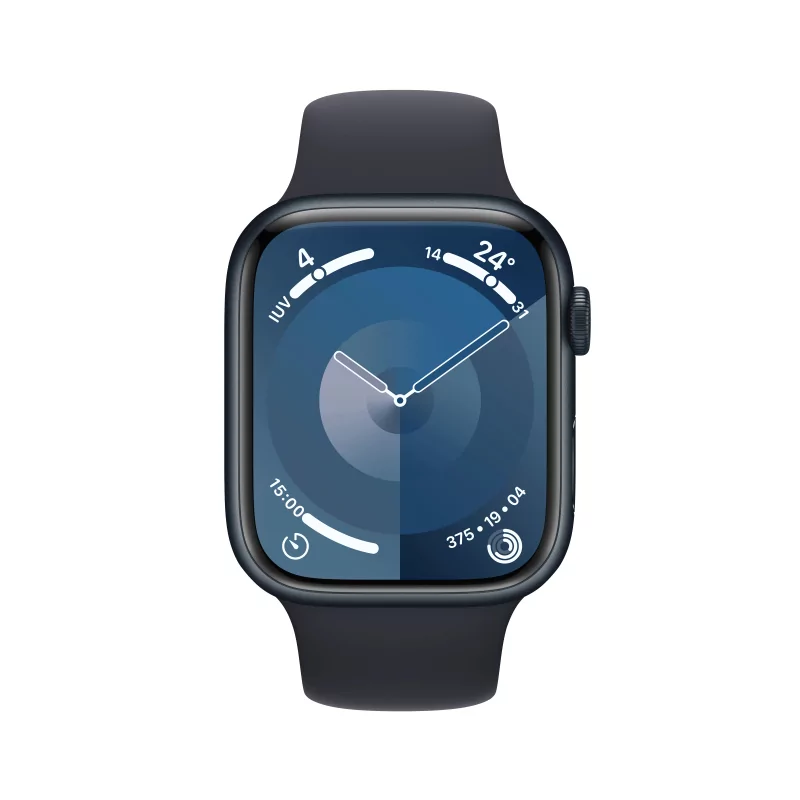 Kontrolsat - Apple Watch Series&nbsp;9 GPS + Cellular 45mm Midnight Aluminium...