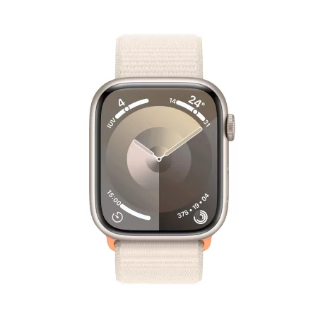 Kontrolsat - Apple Watch Series&nbsp;9 GPS + Cellular 45mm Starlight Aluminiu...