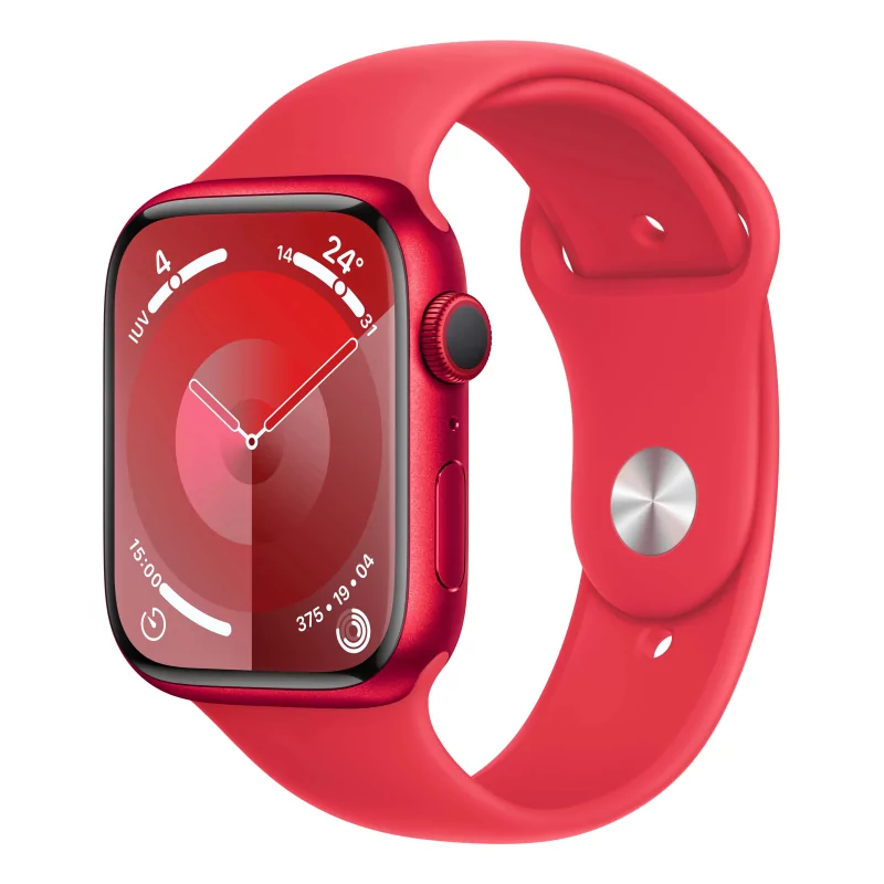 Kontrolsat - Apple Watch Series 9 GPS 45mm (PRODUCT)RED Aluminium Case wi...