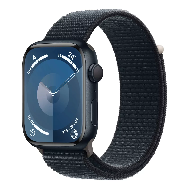 Kontrolsat - Apple Watch Series 9 GPS Alumínio Meia-Noite | Bracelete Sport Loop Meia-Noite (45mm) Kontrolsat - Apple Watch Series 9 GPS Alumínio Meia-Noite | Bracelete Sport Loop Meia-Noite (45mm)