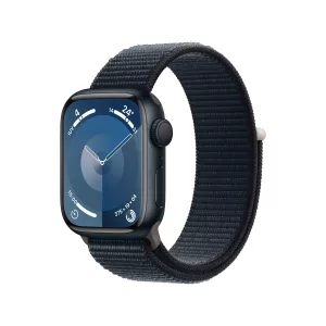 Kontrolsat - Apple Watch Series 9 GPS Midnight Aluminum | Sport Loop Midnight Bracelet (41mm)