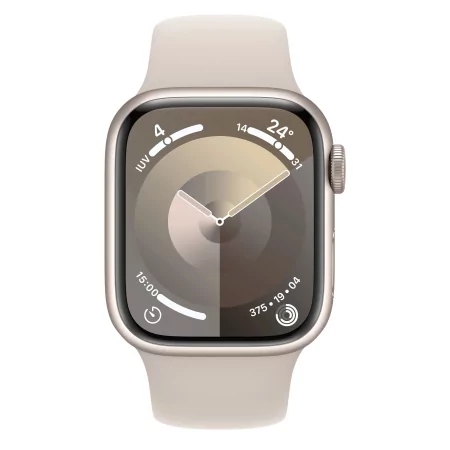 Kontrolsat - Apple Watch Series 9 GPS Alumínio Luz das Estrelas | Bracelete Sport Luz das Estrelas - M/L (41mm) Kontrolsat - Apple Watch Series 9 GPS Alumínio Luz das Estrelas | Bracelete Sport Luz das Estrelas - M/L (41mm)