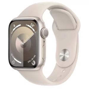 Kontrolsat - Apple Watch Série 9 Gps 41mm Starlight Alumínio Ip6x/retina/sens.o2/sens.temp/app Emerg Mr8t3qla