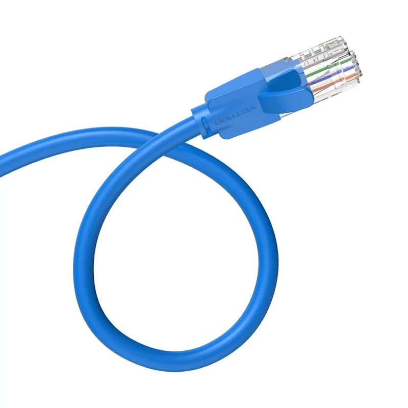 Kontrolsat - Cabo de Rede UTP RJ45 Vention - Cat6 - 50cm - Azul - IBELD