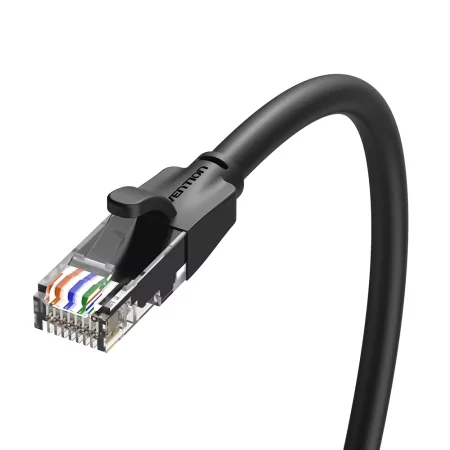Kontrolsat - Vention UTP RJ45 Network Cable - Cat6 - 1M - Black - IBEBF
