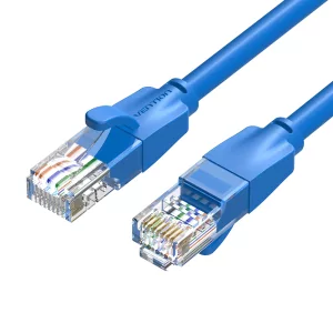 Kontrolsat - Cabo de Rede UTP RJ45 Vention - Cat6 - 1M - Azul - IBELF