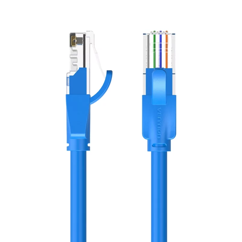 Kontrolsat - Cabo de Rede UTP RJ45 Vention - Cat6 - 1M - Azul - IBELF
