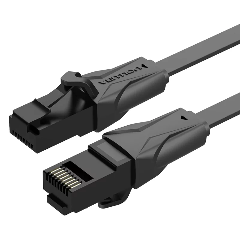 Kontrolsat - Cabo de Rede UTP RJ45 Vention - Cat6 - 2M - Preto - IBABH