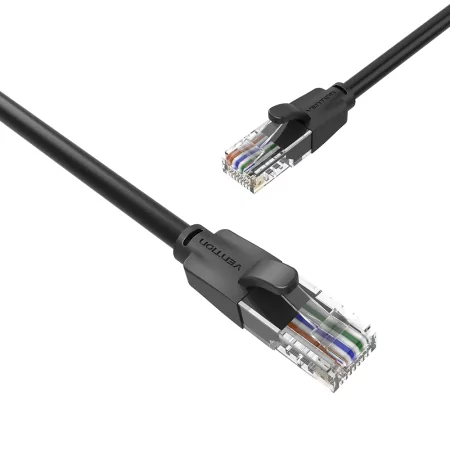 Kontrolsat - RJ45 UTP Vention Network Cable - Cat6 - 2M - Black - IBEBH