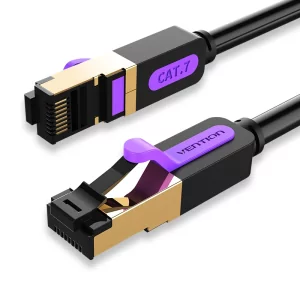 Kontrolsat - Network Cable RJ45 SGTP Vention - Cat7 - 50cm - Black/Purple - ICDBD