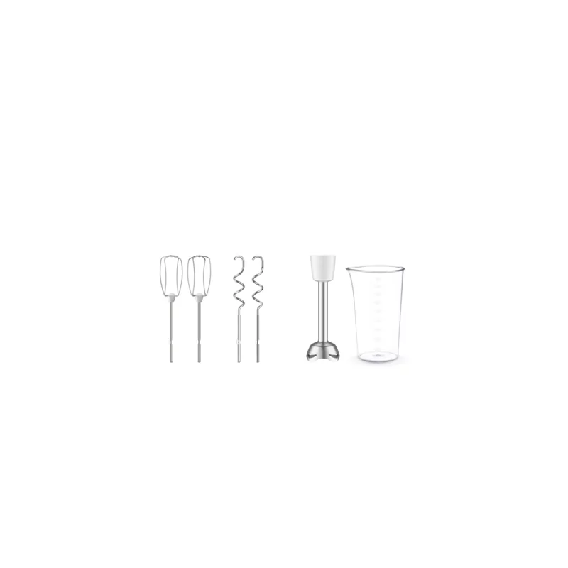 Kontrolsat - Moulinex Prep'mix+ Mixer - 500W - White / Black - HM462110