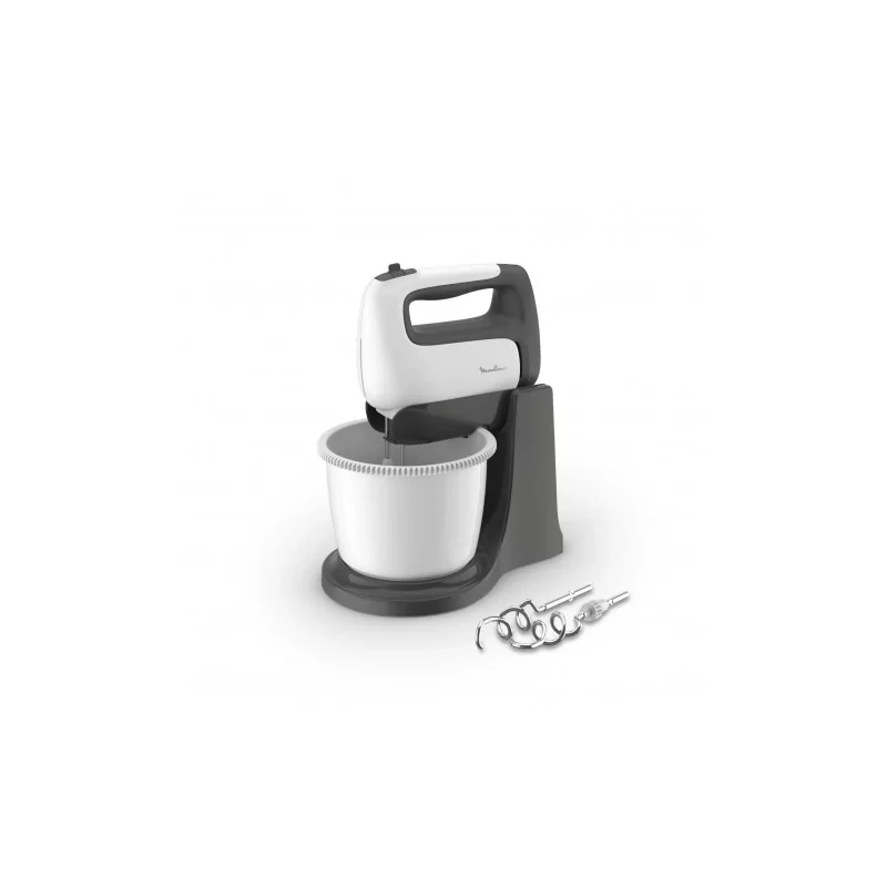 Kontrolsat - Batedeira Moulinex Perp´mix - 500W - 2.5L - Branca / Cinza - HM464110