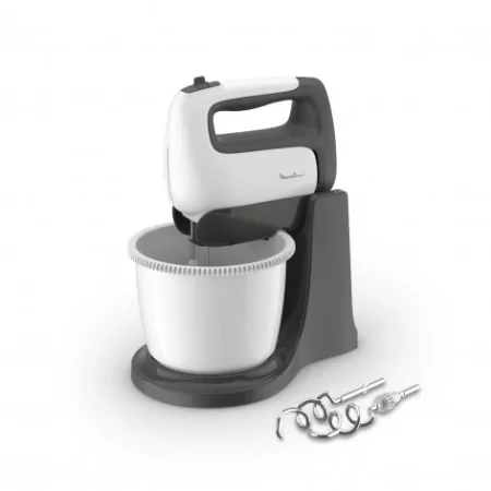 Kontrolsat - Moulinex Perp´mix Mixer - 500W - 2.5L - White / Gray - HM464110