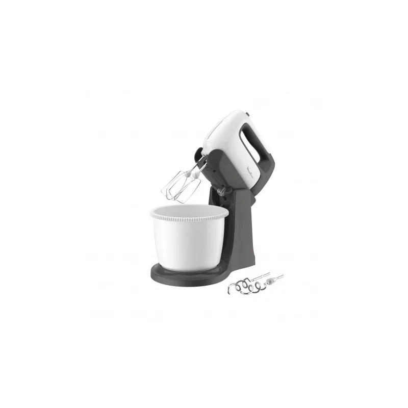 Kontrolsat - Moulinex Perp´mix Mixer - 500W - 2.5L - White / Gray - HM464110