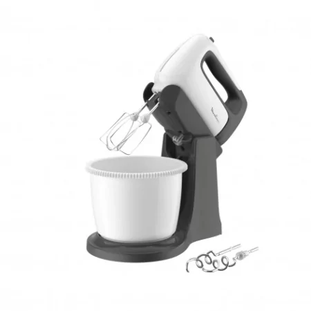 Kontrolsat - Batedeira Moulinex Perp´mix - 500W - 2.5L - Branca / Cinza - HM464110