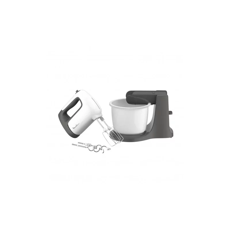 Kontrolsat - Moulinex Perp´mix Mixer - 500W - 2.5L - White / Gray - HM464110