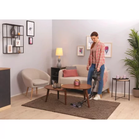 Kontrolsat - Hoover Vertical Vacuum Cleaner - 170W - 30min Autonomy - Black - HF103X