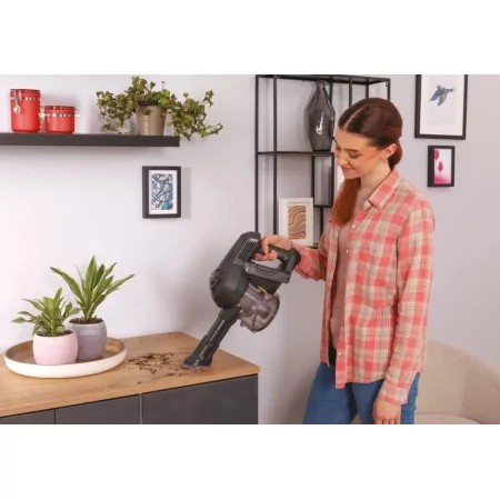 Kontrolsat - Hoover Vertical Vacuum Cleaner - 170W - 30min Autonomy - Black - HF103X